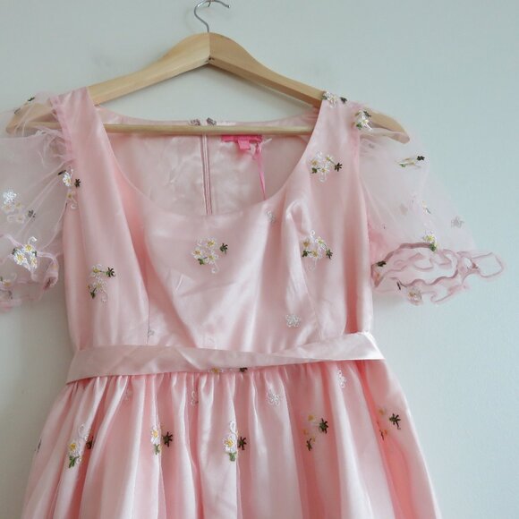 DOLLS KILL SUGAR THRILLZ Starlet Daze Babydoll Dress Floral Fairy Coquette NWT - Picture 10 of 16
